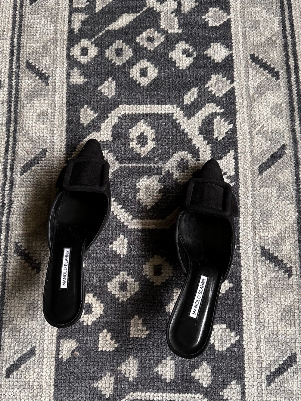 Manolo Blahnik Maysale Black